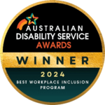 Workplace inclusion award recognition winner badge logo